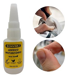 Super Cola Instantânea Adesivo Ceramica Couro Madeira Vidros