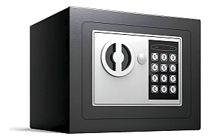 Cofre Digital De Segurança Eletrônico Senha Código Ou Chave