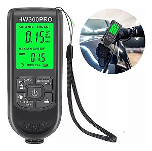 Medidor De Espessura Digital Camadas De Tinta Hw300pro