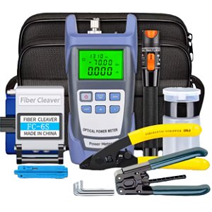 Kit Bolsa De Ferramentas Fibra Optica Completo Profissional