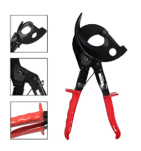 Alicate De Corte Tesoura Catraca Para Fio Até 400mm