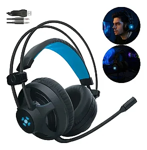 Fone De Ouvido Headset Gamer H2 Pro Led Fortrek Profissiona