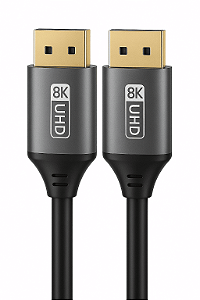 Cabo Displayport X Displayport 3mts 8k 60hz - 240hz Gamer