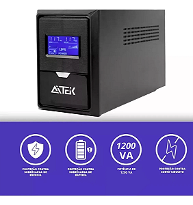 Nobreak Estabilizador 1200va 220v Onda Senoidal Simulada