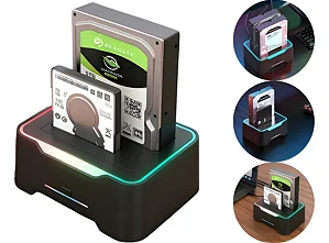 Dockstation Leitor De Hd Externo Com Suporte A Clonagem