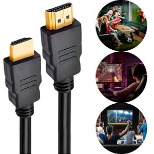 Cabo Hdmi 25 Metros 3d Com Malha E Filtro