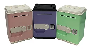 Cofre Infantil Digital C/ Figurinhas Personalizadas E Senha