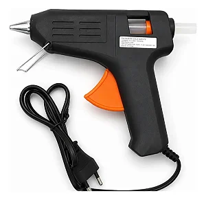 Pistola de Cola Quente Luatek 40W Bivolt Alta Performance para Artesanato e Reparos