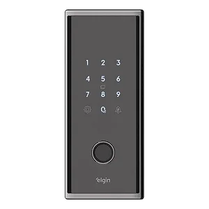 Fechadura Digital De Sobrepor Elgin One S Com Biometria App