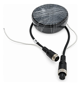 Cabo Veicular Conector Aviação 4 Pinos Macho x Femea 10 Metros