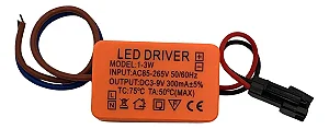Driver Led Reador Fonte Para Plafon 3w 3 X 1w Bivolt