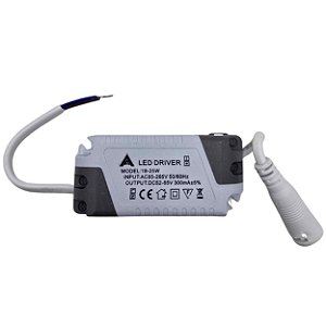 Driver Led Reator Fonte Para Plafon 18w A 24w (25w) Bivolt