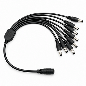 Cabo Conector Adaptador Rabicho P4 1 Fêmea E 8 Macho