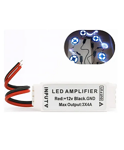 Amplificador E Repetidor Para Fita Led Rgb 5050 E 3528