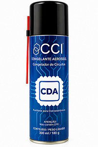 Congelante de Circuitos em Aerosol CDA 300ml 180g para Eletrônica