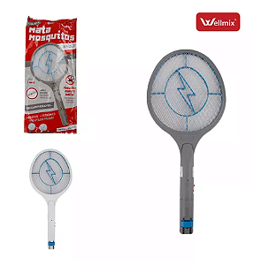 Raquete elétrica mata mosquito bivolt Wellmix