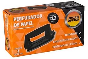 Perfurador de Papel 12 folhas Jocar Office