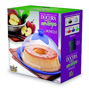Doceira com Tampa Munique Delta Util