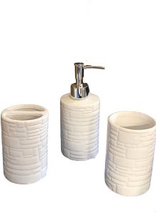 Kit para Banheiro com 3 peças Susan