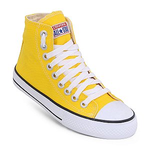 all star bota amarelo