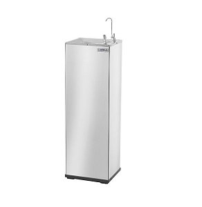 Bebedouro/Purificador de coluna Press inox simples - LIBELL