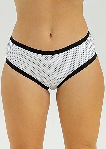 Calcinha De Algodão Tanga Alta Leticia Estampada Sortida - 15