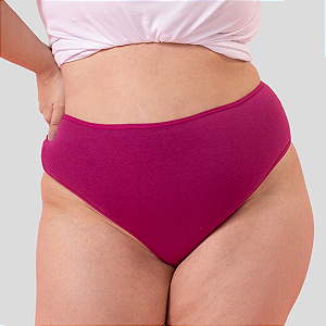 Calcinha De Algodão Tanga Alta Plus Size - 40