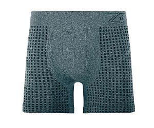 Cueca Boxer Mescla sem Costura com Jacquard Xadrez ZR0100-010-1886