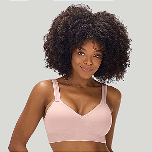 Sutiã Comfort Duplo Alças Largas Reguláveis C/Bojo S/Costura ZR0303-012