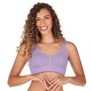 Top Jacquard C/Bojo Removível sem Costura ZR0300-053-1806