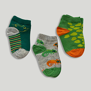 Kit Meia Lupo Kids 3 Pares 02630