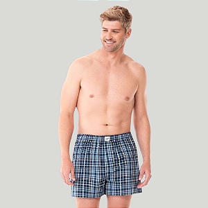 Cueca Samba Canção Xadrez  ZR0103-001-2051