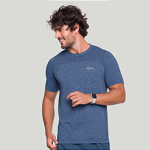Camiseta Fitness Masc. S/Costura Mescla  20946