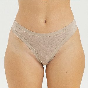 Calcinha Fio Dental de Algodão Encanto Chocolate 06-CH