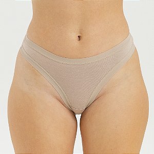 Calcinha Fio Dental de Algodão Encanto Chocolate 06CH