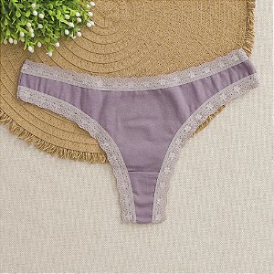 Calcinha De Algodão Fio Dental Boreale Alvorada 48AL