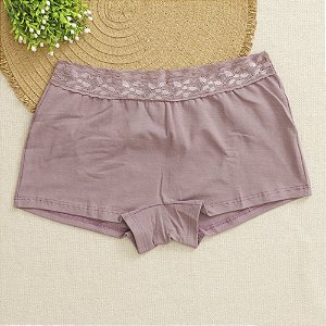 Calcinha Boxer Feminina De Algodão Ana Alvorada 50AL