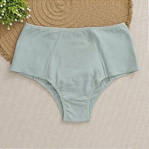 Calcinha de algodão Tanga Lateral e Frente Dupla Emily Theos 43TH
