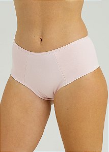 Calcinha de algodão Tanga Lateral e Frente Dupla Emily Rosa Bebe 43BB