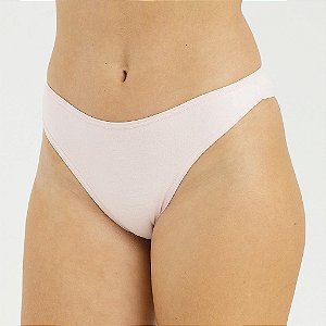 Calcinha de Algodão Tanga Biquini Rosa Bebe 26-BB