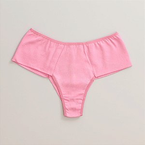 Calcinha De Algodão Fio Duplo Lateral Dupla Laura Barby 77-BY