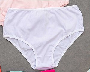 CALCINHA DE ALGODÃO ANATÔMICA Ruti Branco 32BR