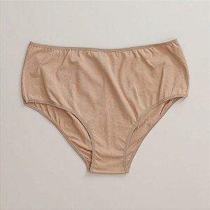 Calcinha De Algodão Plus Size Anatômica Ruti Chocolate 33-CH