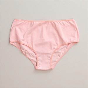 Calcinha De Algodão Plus Size Anatômica Ruti Rosa Bebe 33-BB
