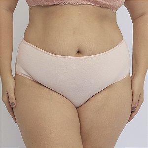Calcinha De Algodão Plus Size Anatômica Ruti Rosa Bebe 33-BB