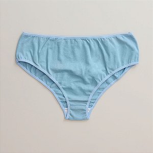 Calcinha De Algodão Tanga Alta Plus Size Angela Frozem 40-FR