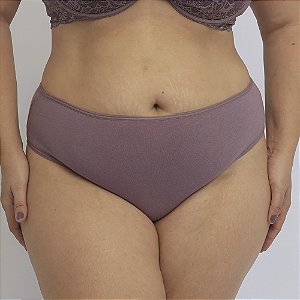 Calcinha De Algodão Tanga Alta Plus Size Ângela Alvorada 40-AL