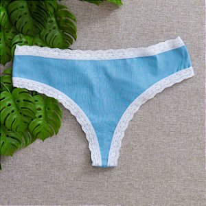 Calcinha De Algodão Fio Duplo Boreale Fabi Frozem 82FR