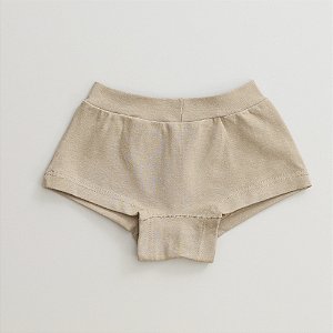 Calcinha de Algodão Boxer Infantil Charlotte Chocolate 57-CH