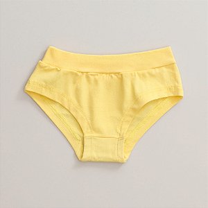 Calcinha de Algodão Infantil Rita Amarelo 71-AM